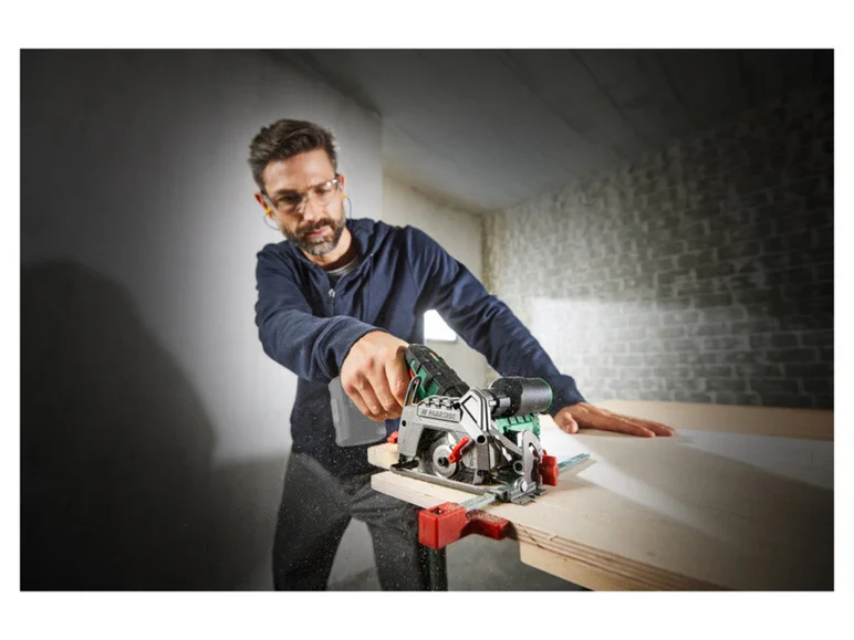 PARKSIDE Scie circulaire + batterie