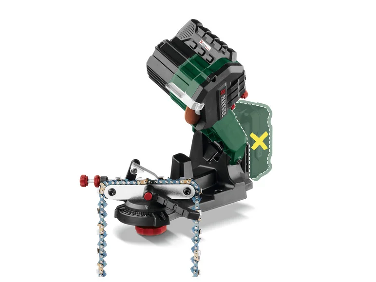 PARKSIDE Affteuse de chanes de trononneuse sans fil PSGA 20-Li A1. 20 V