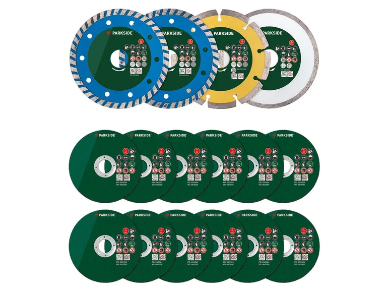 PARKSIDE® Jeu de disques à tronçonner PWSZS 1. Ø 125 mm