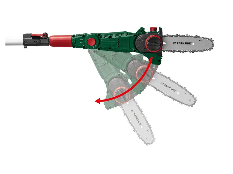 PARKSIDE® Élagueuse sur perche sans fil PAHE 20-Li D4. 20 V