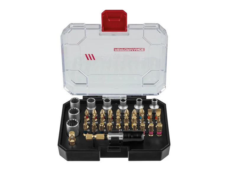 PARKSIDE PERFORMANCE® Jeu d'embouts Torsion ou Jeu d'embouts et de douilles Torsion PBSP 2 D4