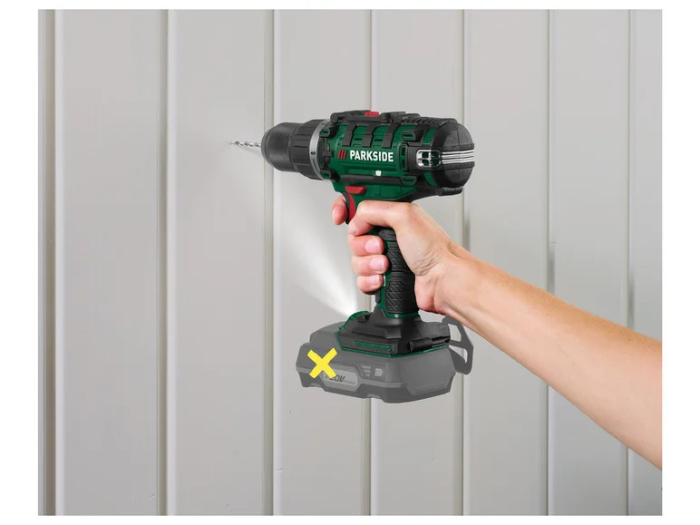 PARKSIDE® Perceuse-visseuse sans fil 20 V PABS 20-Li G8. 20 V