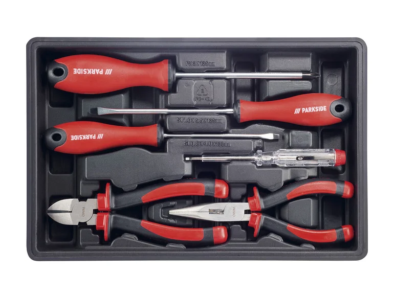 PARKSIDE® Boîte à outils avec visseuse sans fil PWBM A1