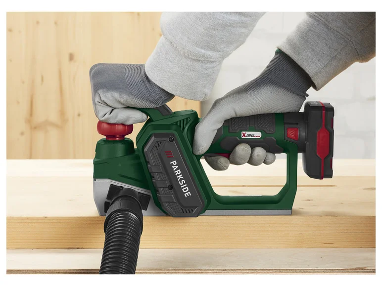 PARKSIDE® Rabot sans fil PHA 12 B2. 12 V