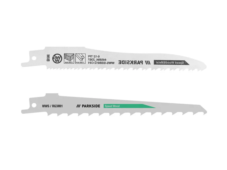 PARKSIDE® Jeu de lames de scie sauteuse ou Jeu de lames de scie sabre