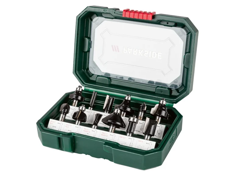 PARKSIDE Set de 12 embouts de fraisage PFB 12 A1