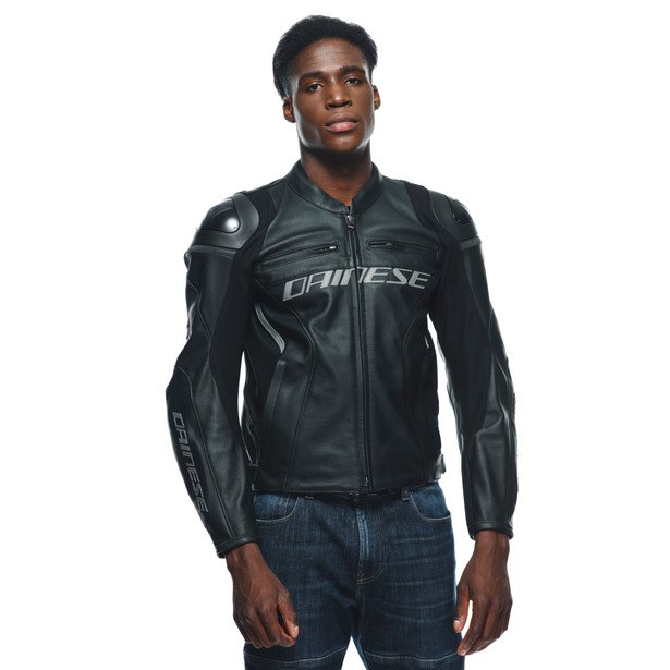 RACING 4 LEATHER JACKET S/T