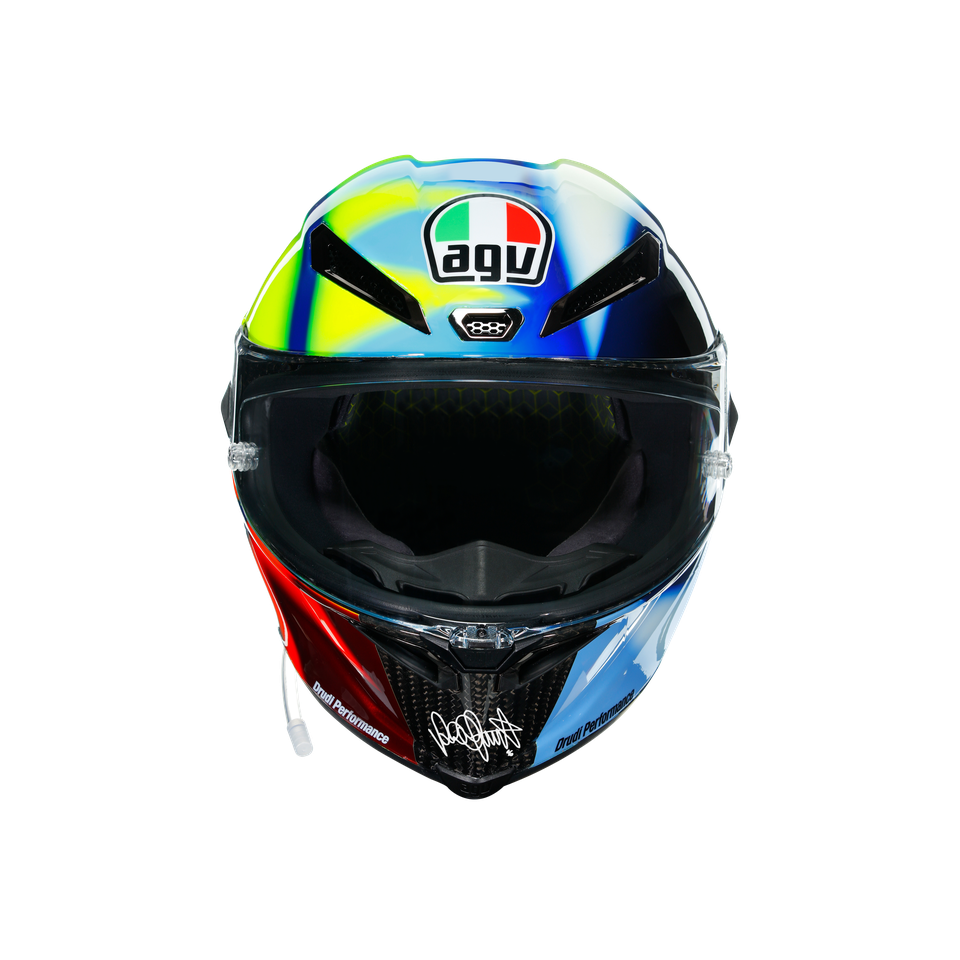 PISTA GP RR SOLELUNA 2021 - MOTORBIKE FULL FACE HELMET E2206 DOT