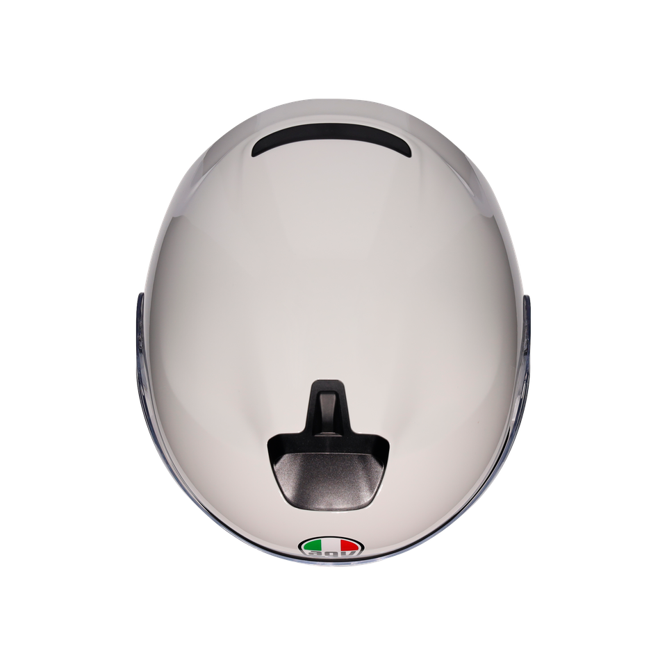 IRIDES MONO MATERIA WHITE - MOTORBIKE OPEN FACE HELMET E2206