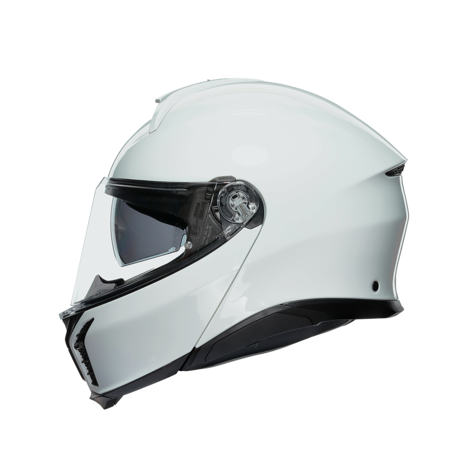 TOURMODULAR STELVIO WHITE - MOTORBIKE FLIP UP HELMET E2206