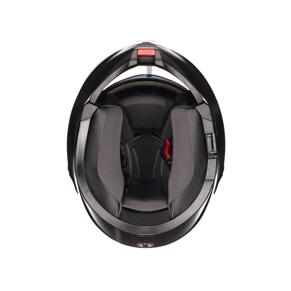 STREETMODULAR MONO MATT ASFALTO GREY - MOTORBIKE FLIP UP HELMET E2206