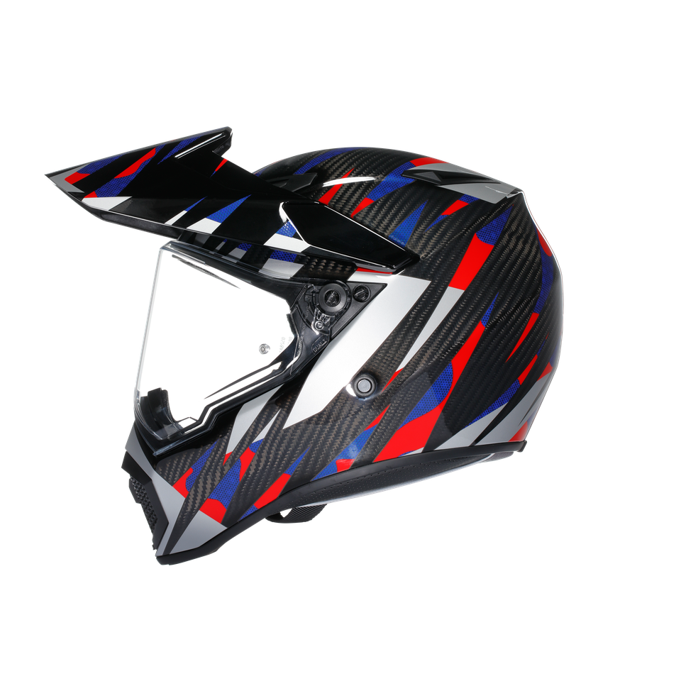 AX9 AGV E2206 MPLK - STEPPA CARBON/RED/BLUE