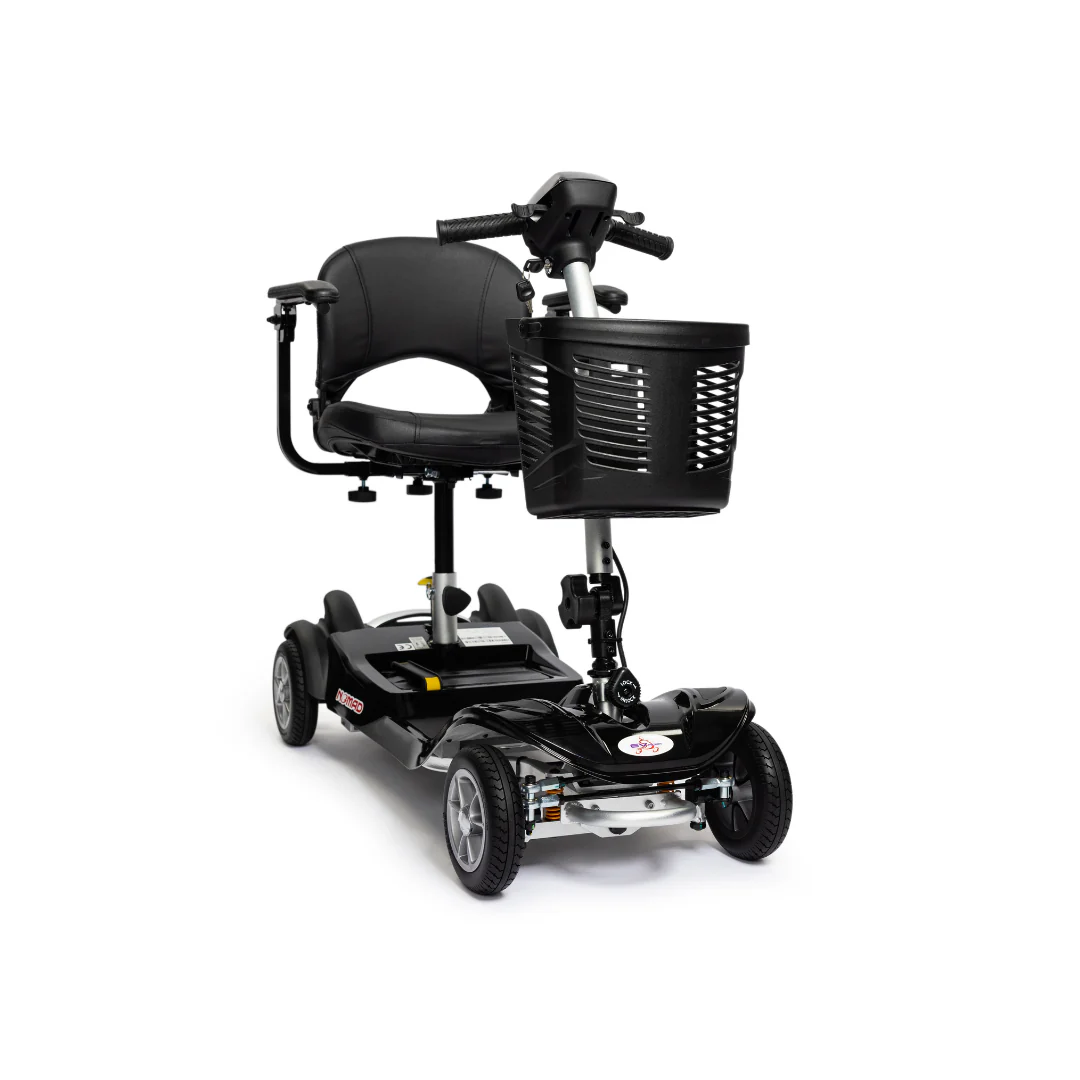 EV Rider Airline Approved Nomad Scooter with Front Basket & Full Suspension