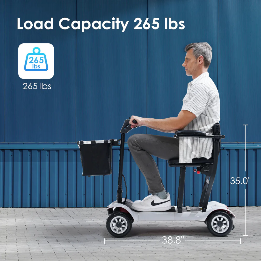 Paiseec D3 Lightweight Mobility Scooter - FAA Approved