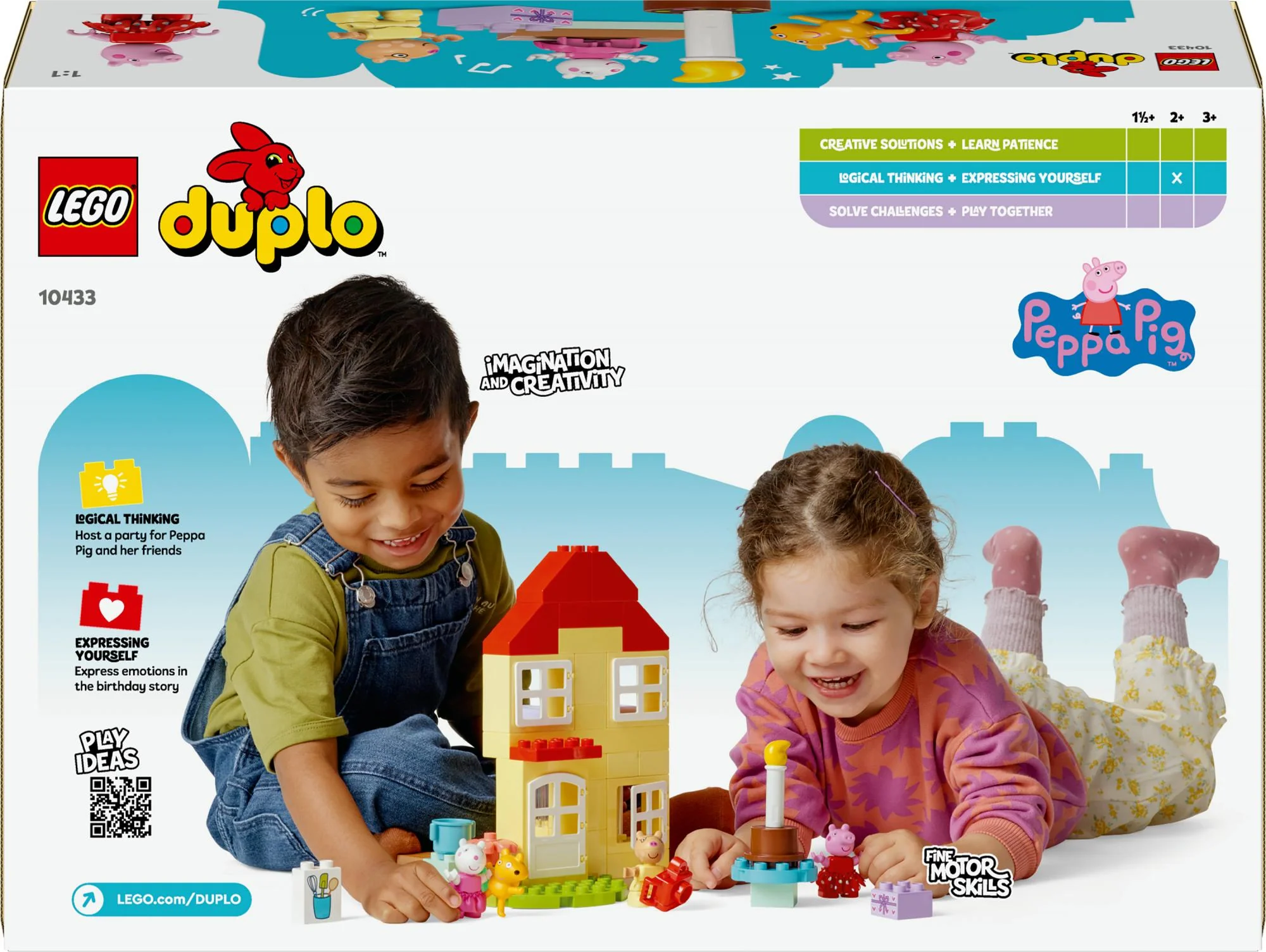 LEGO 10433 DUPLO Peppa's Birthday House