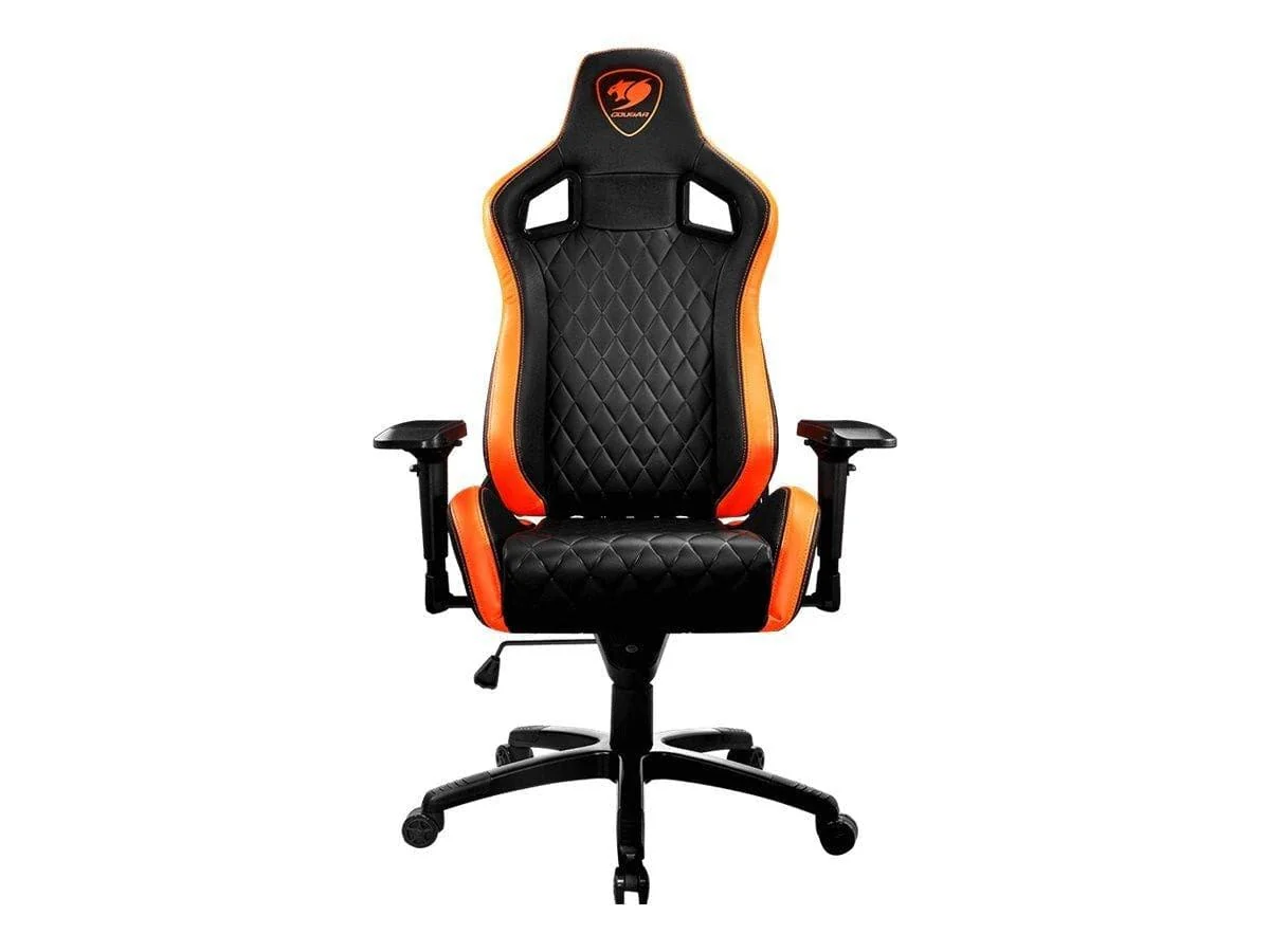 COUGAR Armor S Schwarz/Orange Gaming-Stuhl