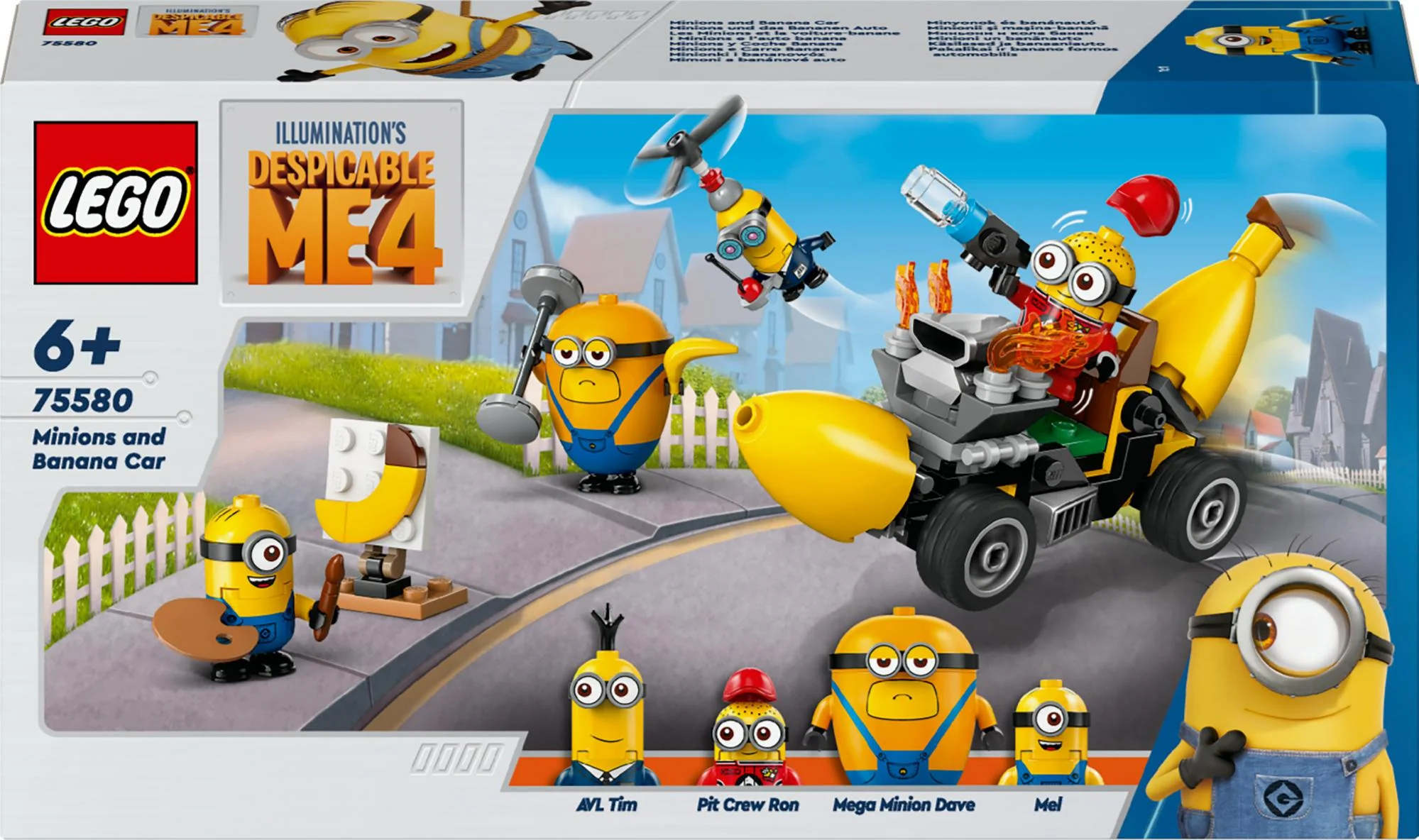 LEGO 75580 Minions and the Banana Car