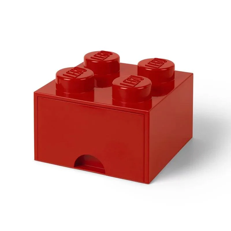 Room Copenhagen LEGO Brick Drawer 4 red - RC40051730