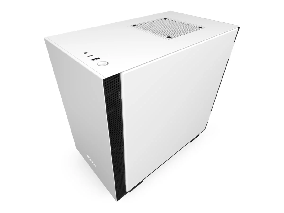 NZXT H-Serie H210 Tower Mini ITX Schwarz Weiß