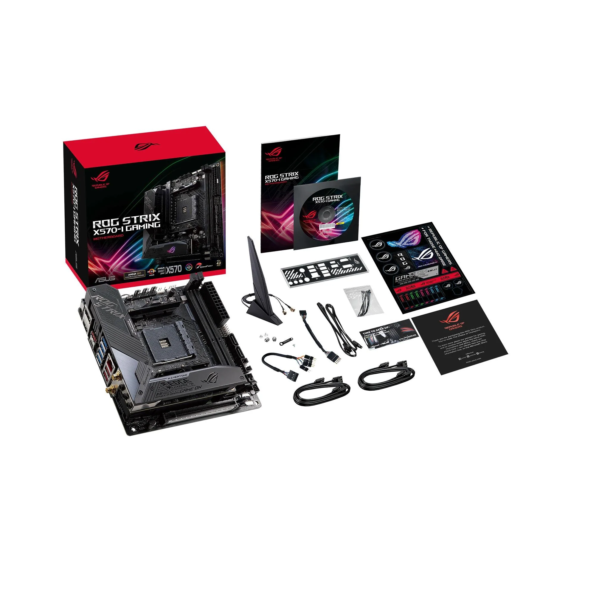 ASUS ROG STRIX X570-I GAMING (mITX. X570. AM4)