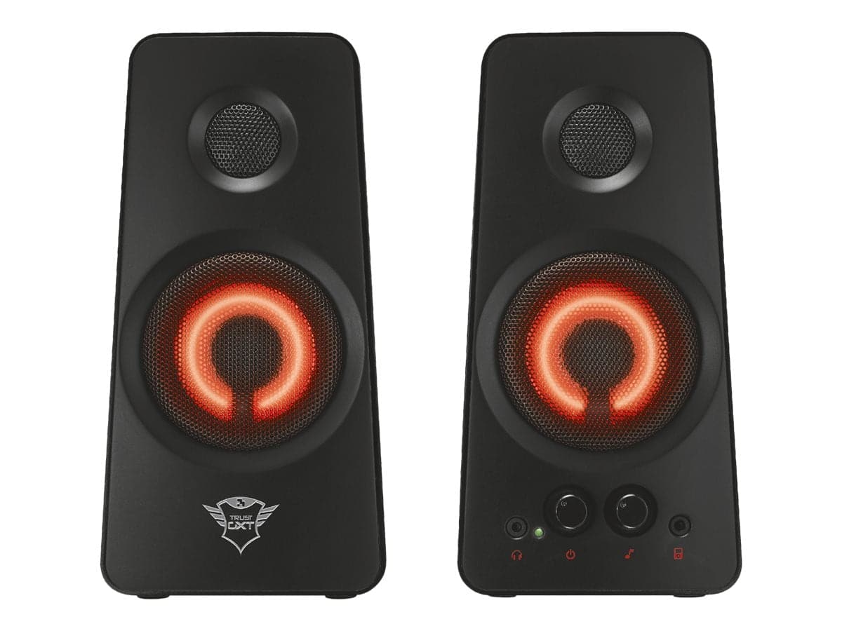 Trust GXT 608 beleuchtete Lautsprecher Schwarz