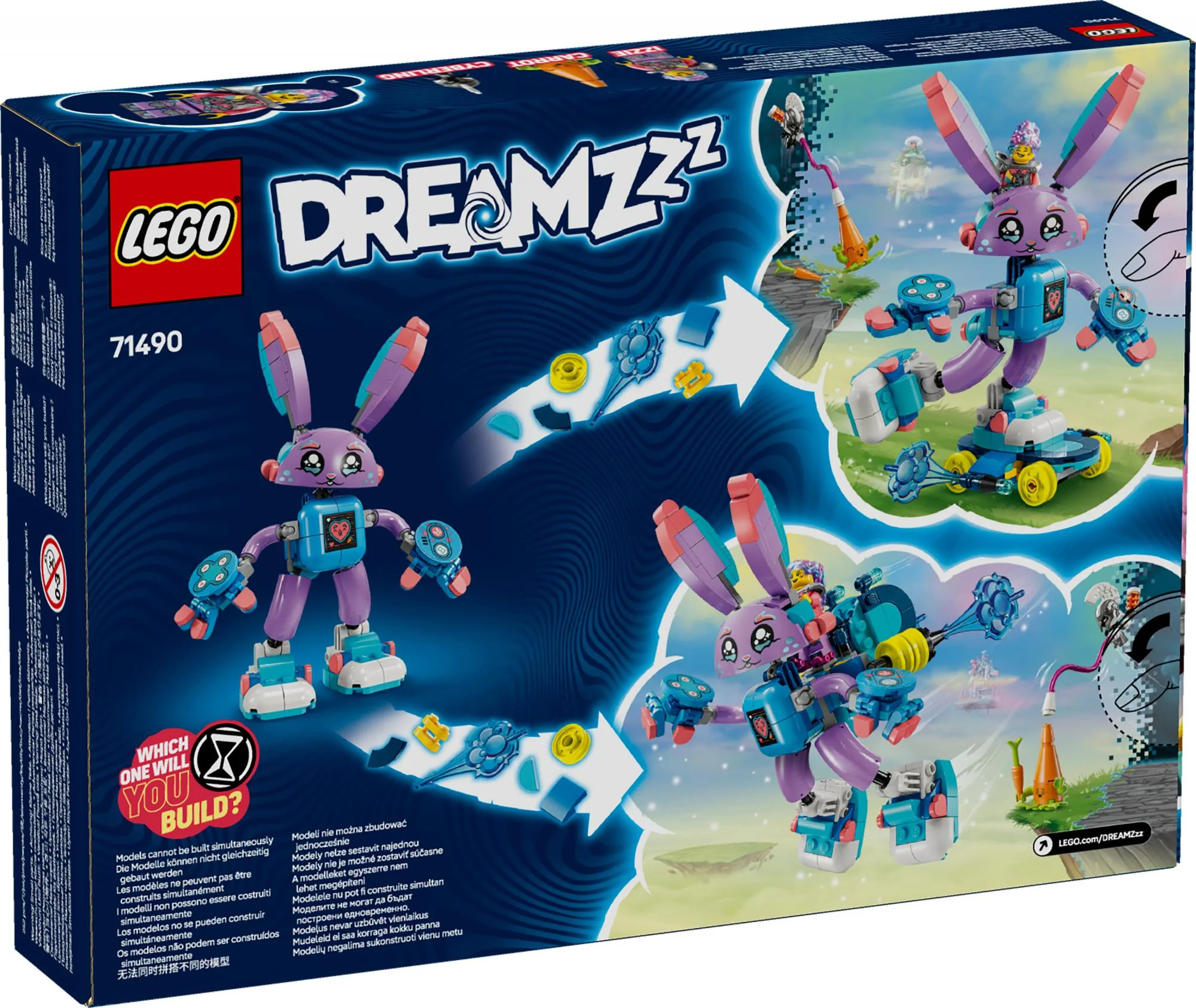 LEGO 71490 DREAMZzz Izzie and Bunchurro the Gaming Bunny