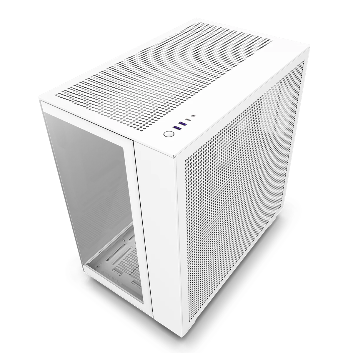 NZXT H9 Flow Weißes Zweikammer-Mid-Tower-Gehäuse