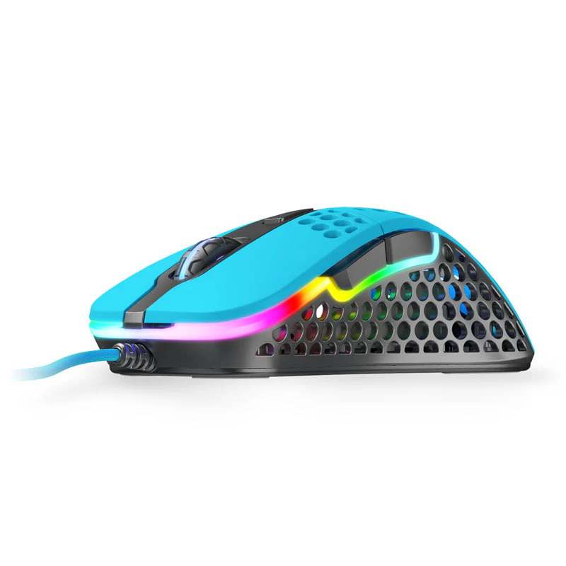 Xtrfy M4 RGB. Gaming-Maus. Miami Blue