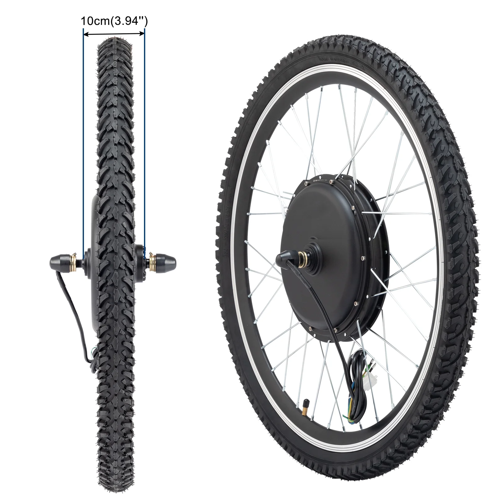 Ktaxon 48V 1000W Electric Bicycle Motor Kit, 26