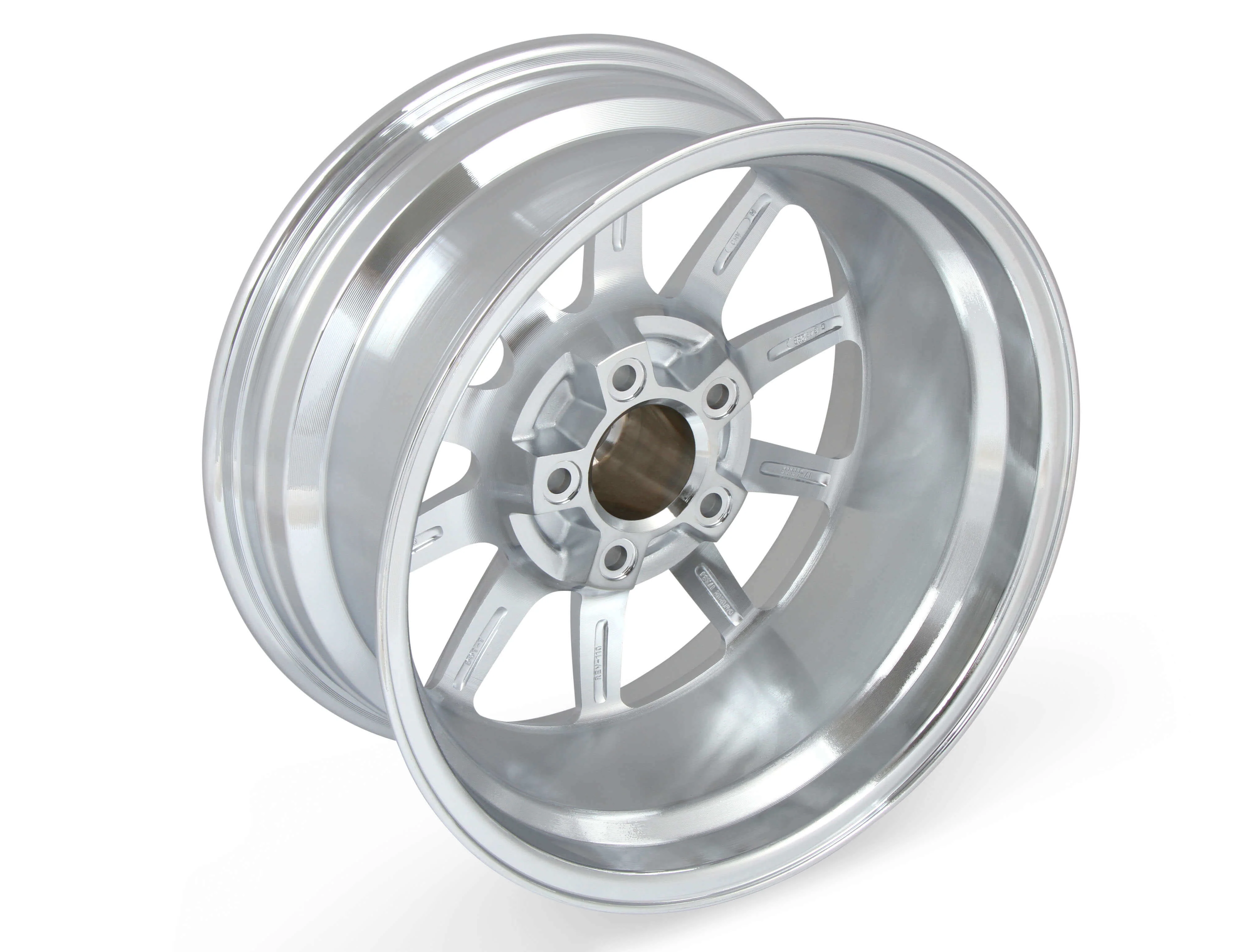REV Wheels 110C-7806100 110 Series- 17x8 - 4.5 bs - 5x4.75/5x120.65 - Chrome