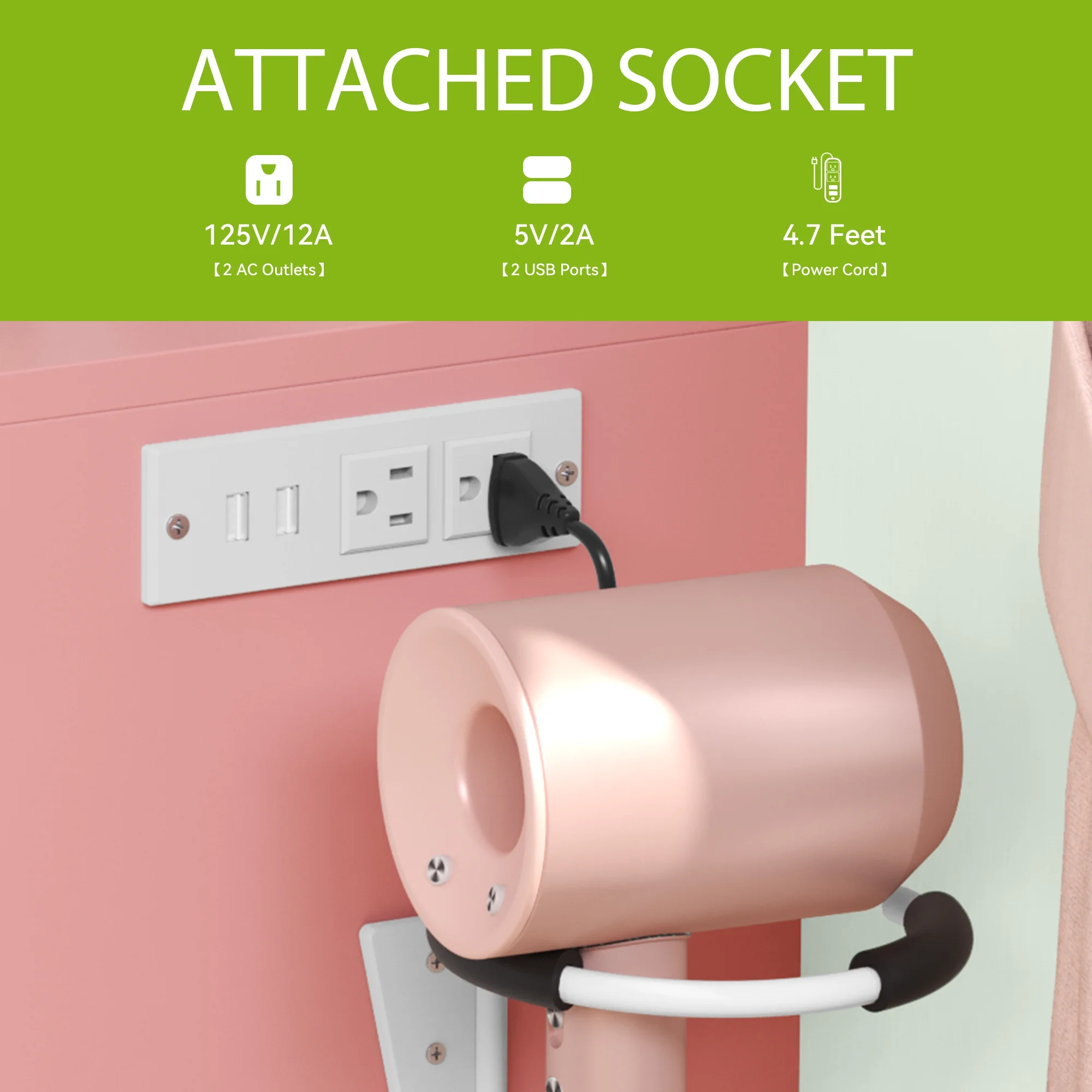 Dextrus Makeup Vanity Desk with Large Lighted Mirror and Storage - Enhance Your Beauty, Routine 4 Drawer Vanity Table with Cushioned Stool, Milky-White