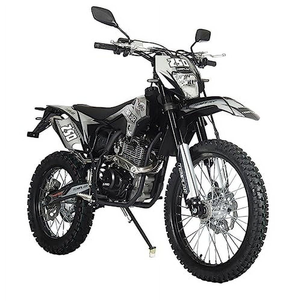 X-Pro Brand New Templar 250cc Zongshen Brand Engine Gas Dirt Bike Pit Bike with All Lights and 5-Speed Manual Transmission, Electric/Kick Start! Big 21