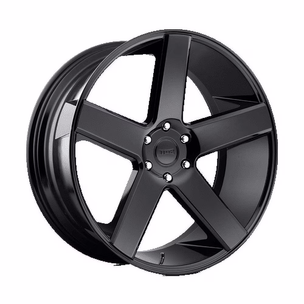 DUB 1PC Aluminum Rim S216 BALLER 24X10in Gloss Black Finish, S216240084+19