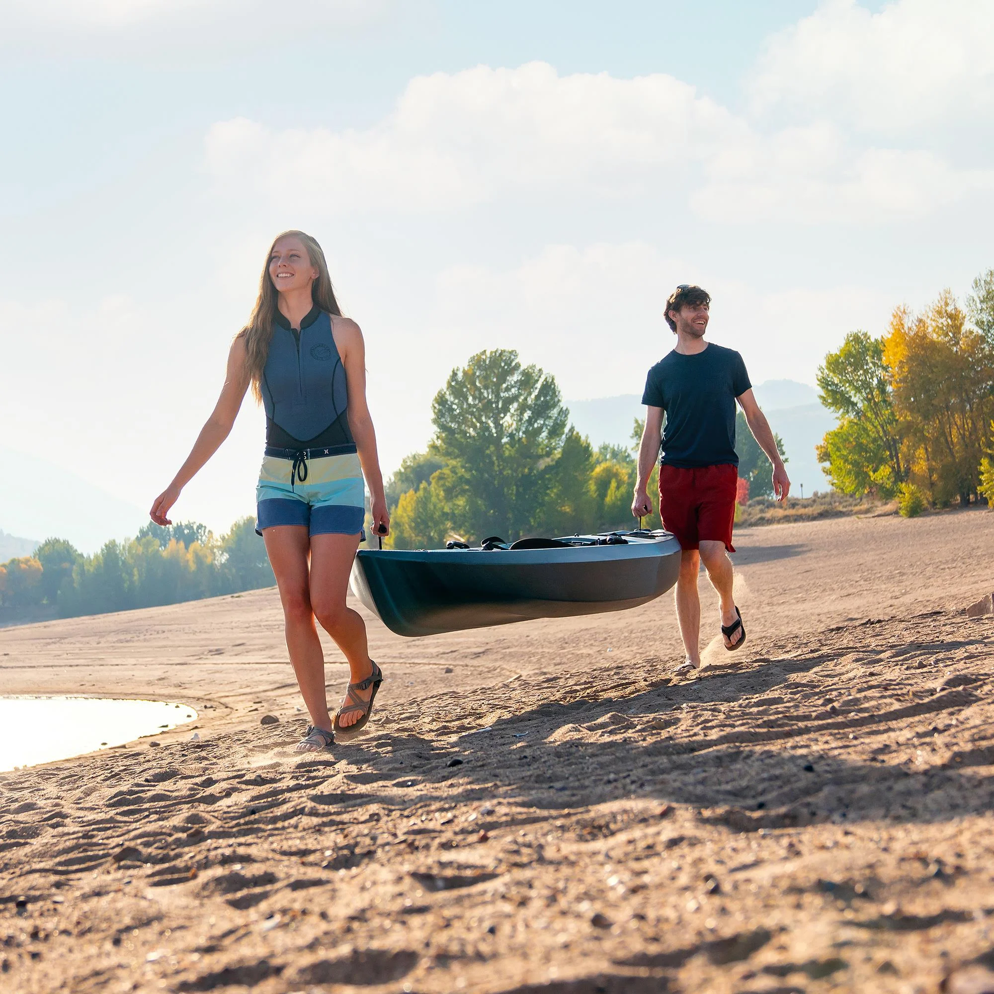 Lifetime 10.25 Ft. Kenai Sit-on-Top Kayak 2-Pack, Lightning Fusion (91210)