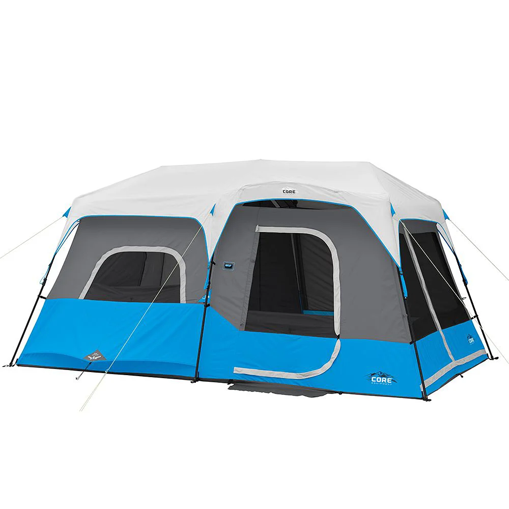 Open Box Core Equipment 40062 9-Person Lighted Instant Cabin Tent