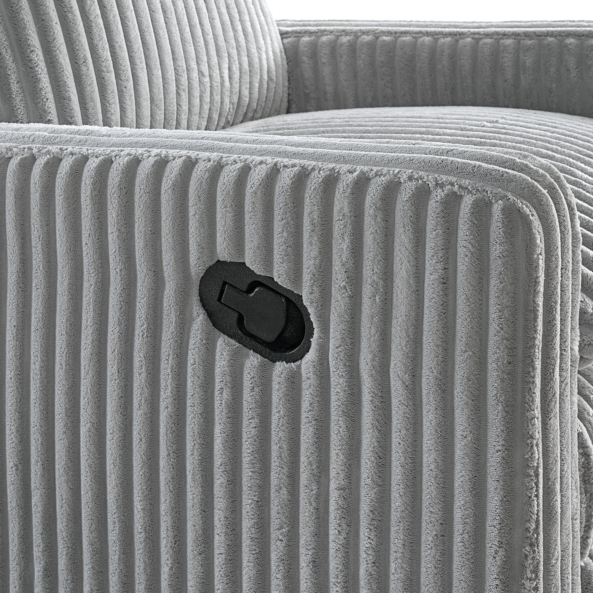 Soho Baby Coventry Glider Recliner Boucle White