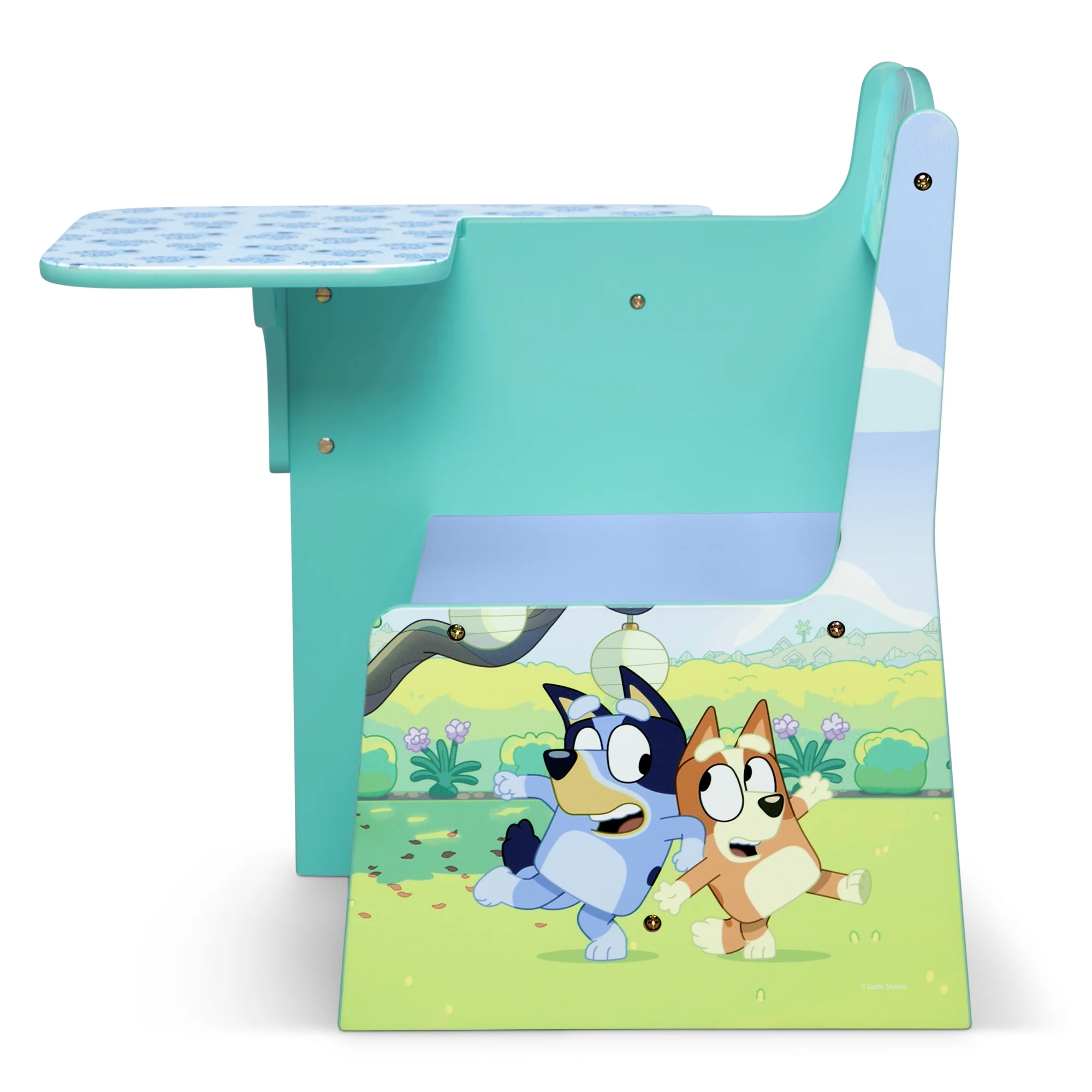 Bluey 3-Piece Toddler Bedroom Set by Delta Children, Blue