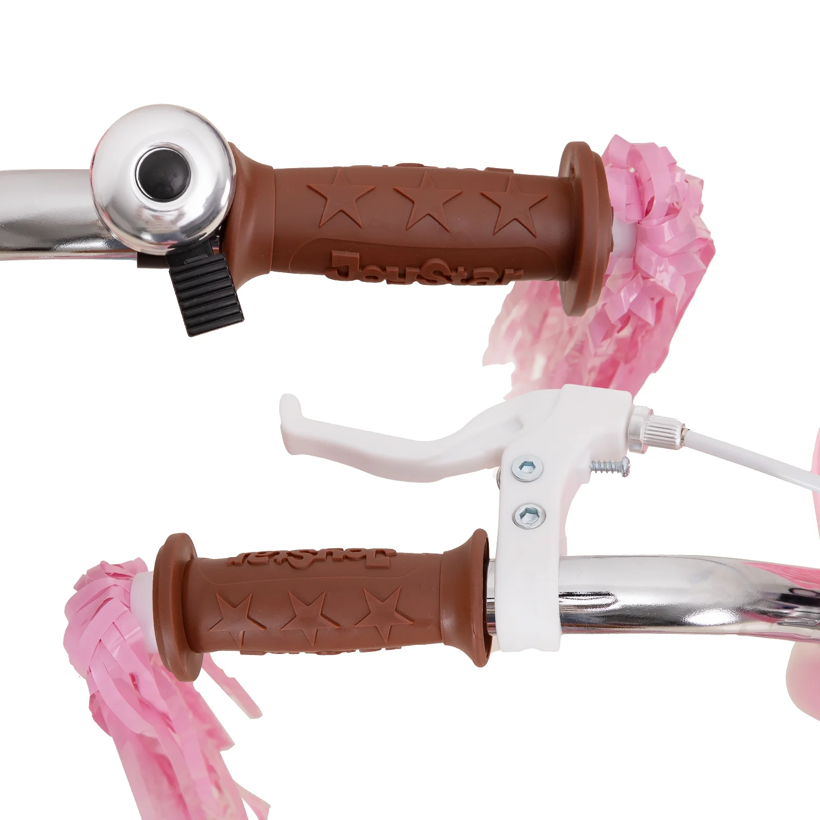 JOYSTAR Little Daisy 14 Inch Kids Bike for 3 4 5 Years Girls with Handbrake Children Princess Bicycle with Training Wheels Basket Streamer Toddler Cycle Bikes Blue