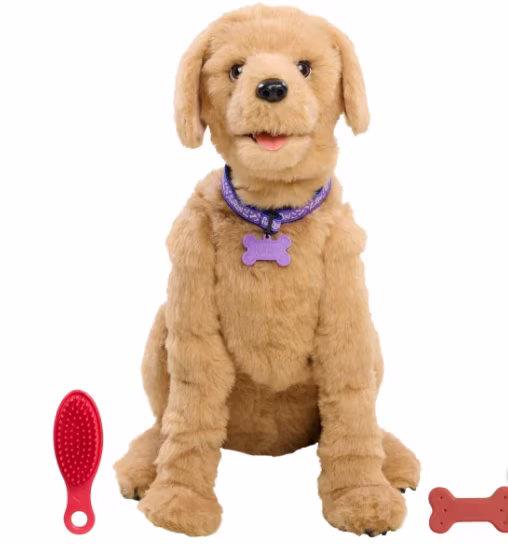 FurReal Biscuit My Lovin�� Pup-22 INCH- Responds To Voice Commands- Animatromic Motion Activated Life Size