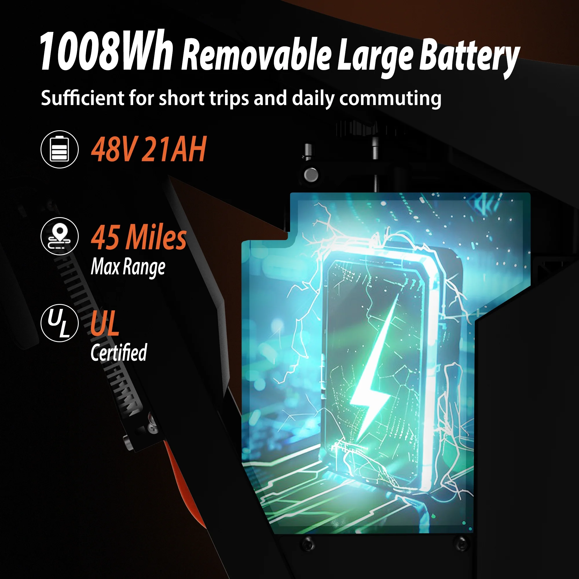 TUTTIO Soleil01 Electric Dirt Bike for Adults,2000W Motor,48V 21Ah Battery, 200N.m High Torque,Max 37Mph,All Terrain Motorized Dirt Bikes