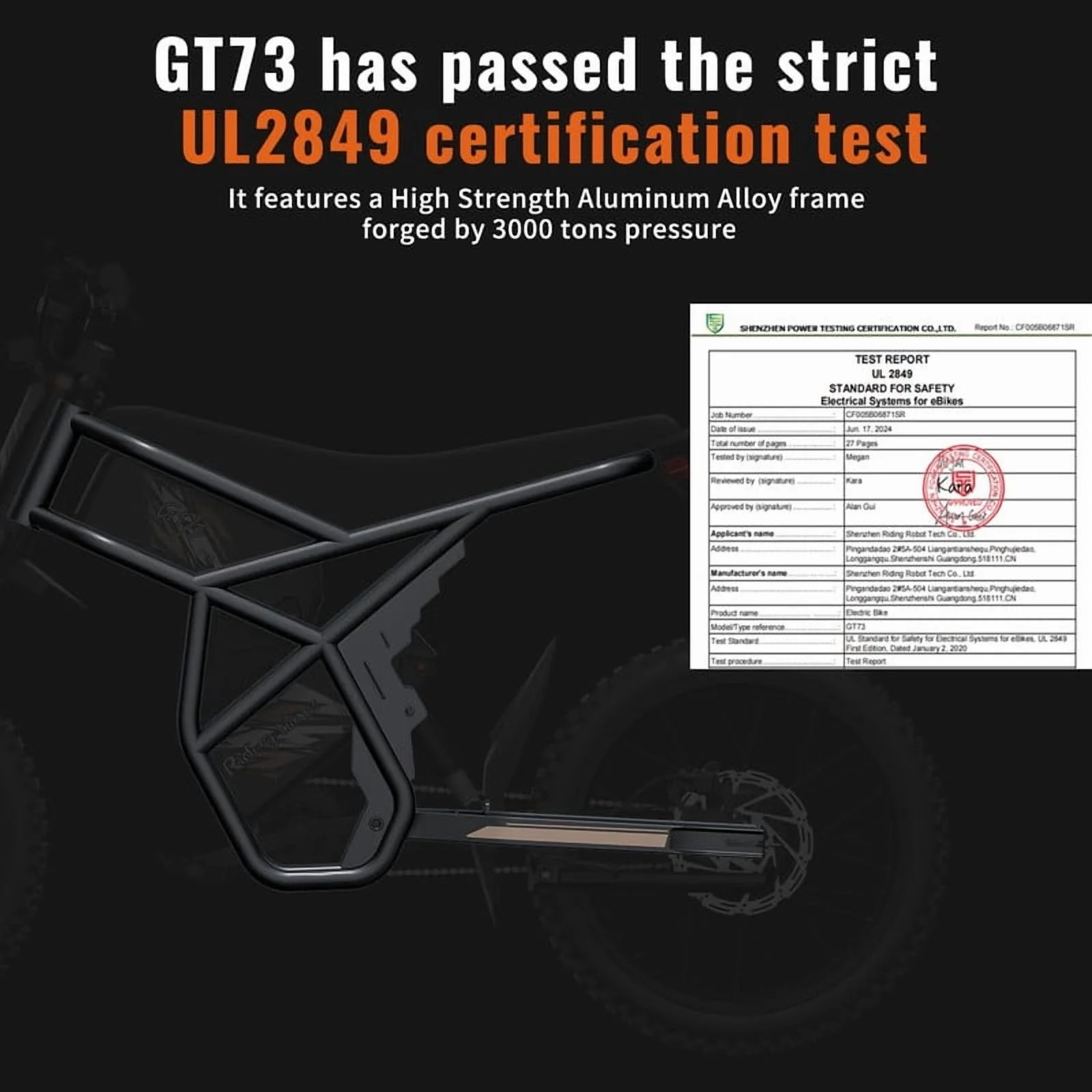 GT73 PRO 338 NM Electric Dirt Bike for Adults,3000W(Peak)Dual Motor 50Mph Max Speed,60V 50MPH 36.4AH Dual Battery Ebike,85 Miles Range, 25