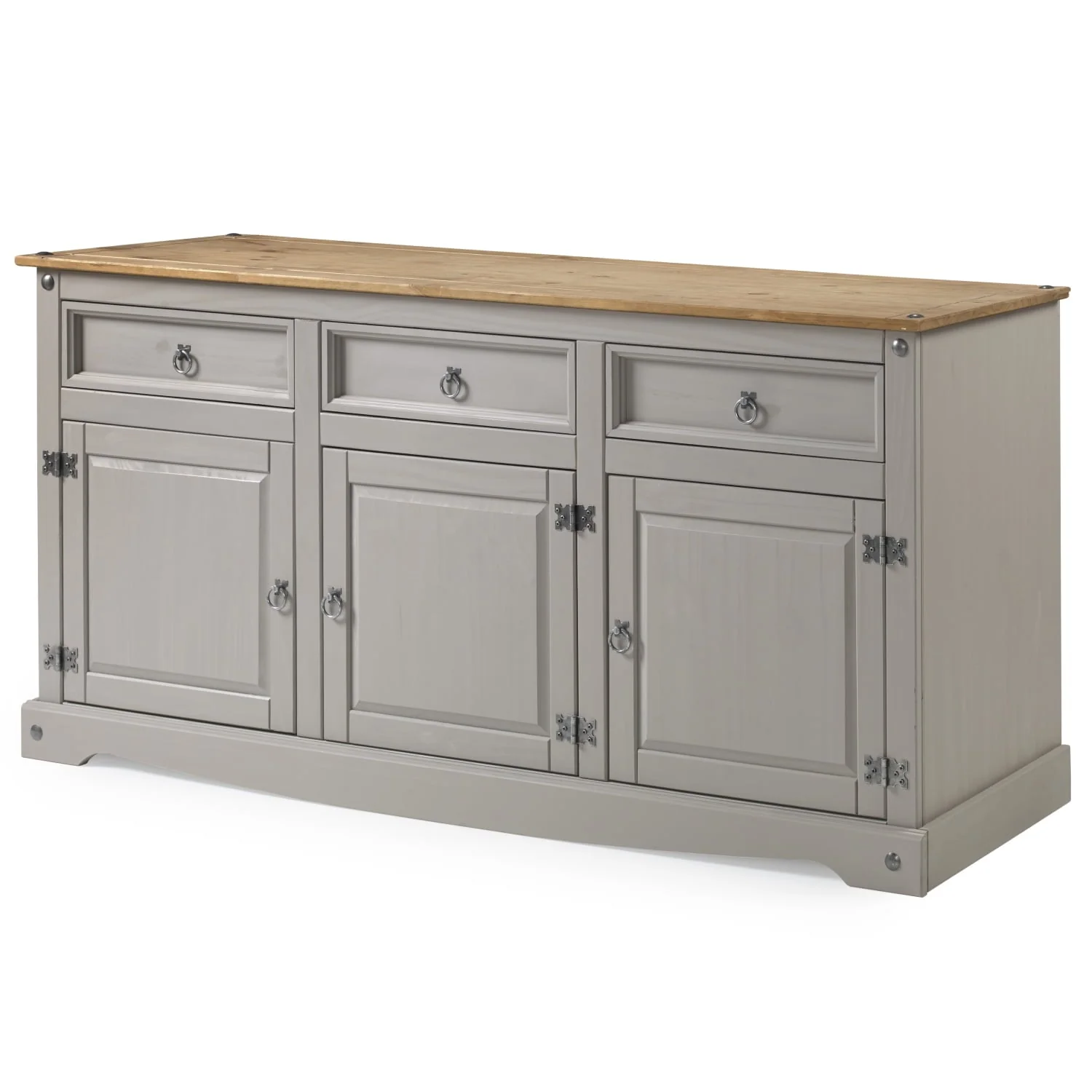 Wood Buffet Sideboard Corona Gray | Furniture Dash COG917