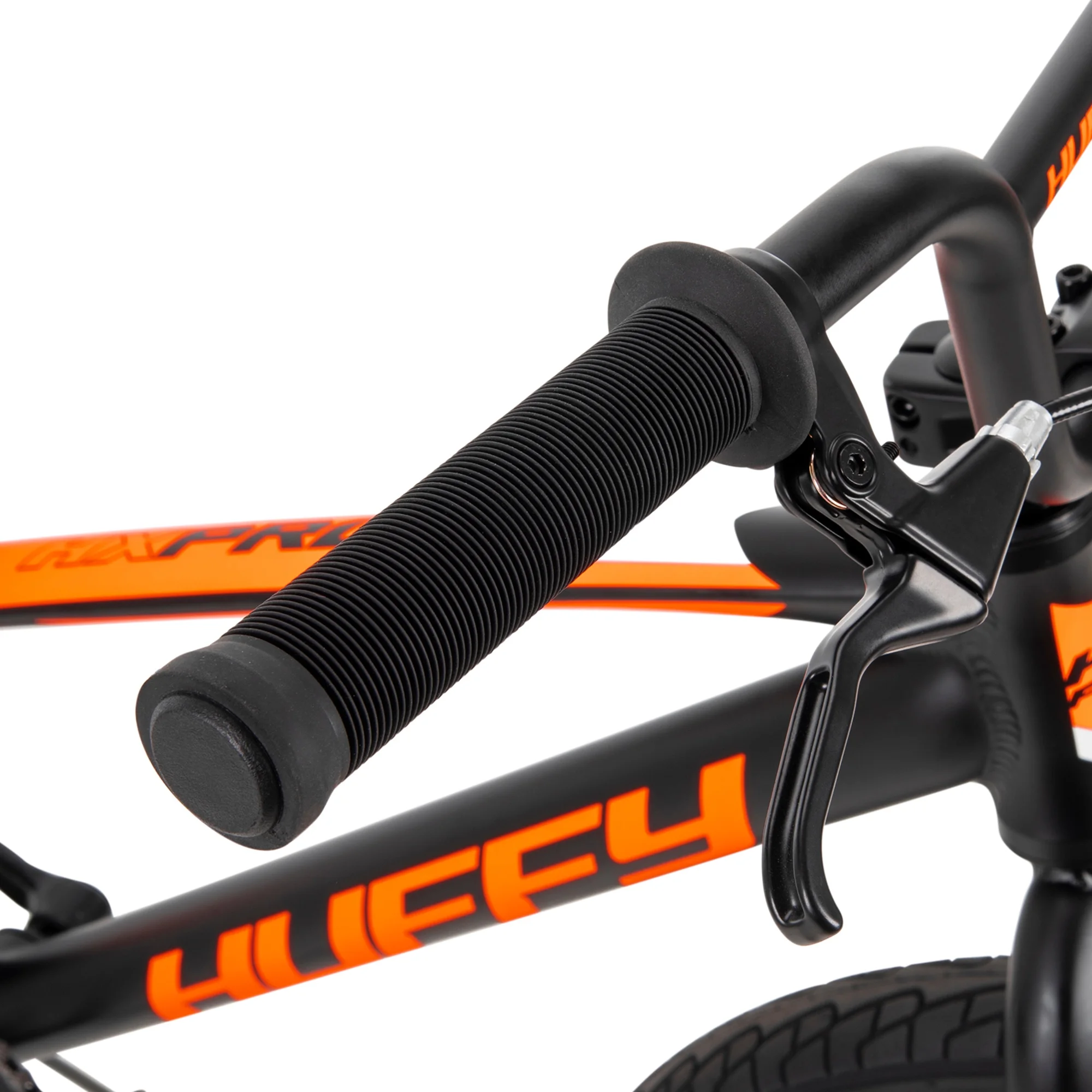 HX Pro Cruiser 24-inch Aluminum BMX Bike for Boys, Black/Orange