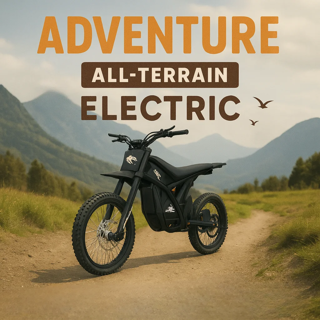 RIDING'TIMES 2400W Motor GT73 Electric Dirt Bike for Adults