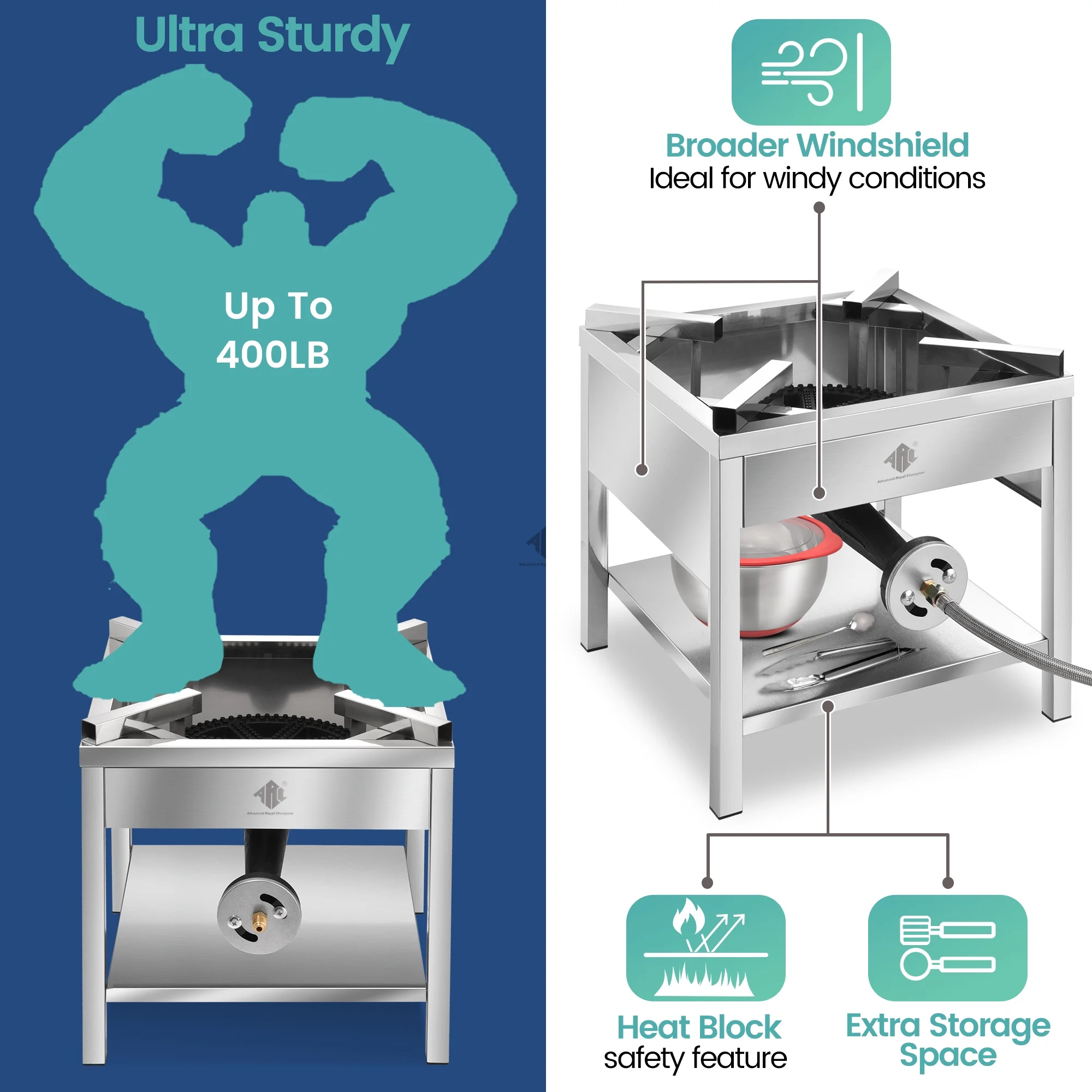 84QT Stainless Steel Seafood Boil Pot with 200,000BTU Propane Burner, w/Basket for Outdoor Deep Fryer, Large Cooking Pot for Turkey Fryer, Crab, Crawfish, Shrimp, Lobster Boiling Stock Pot