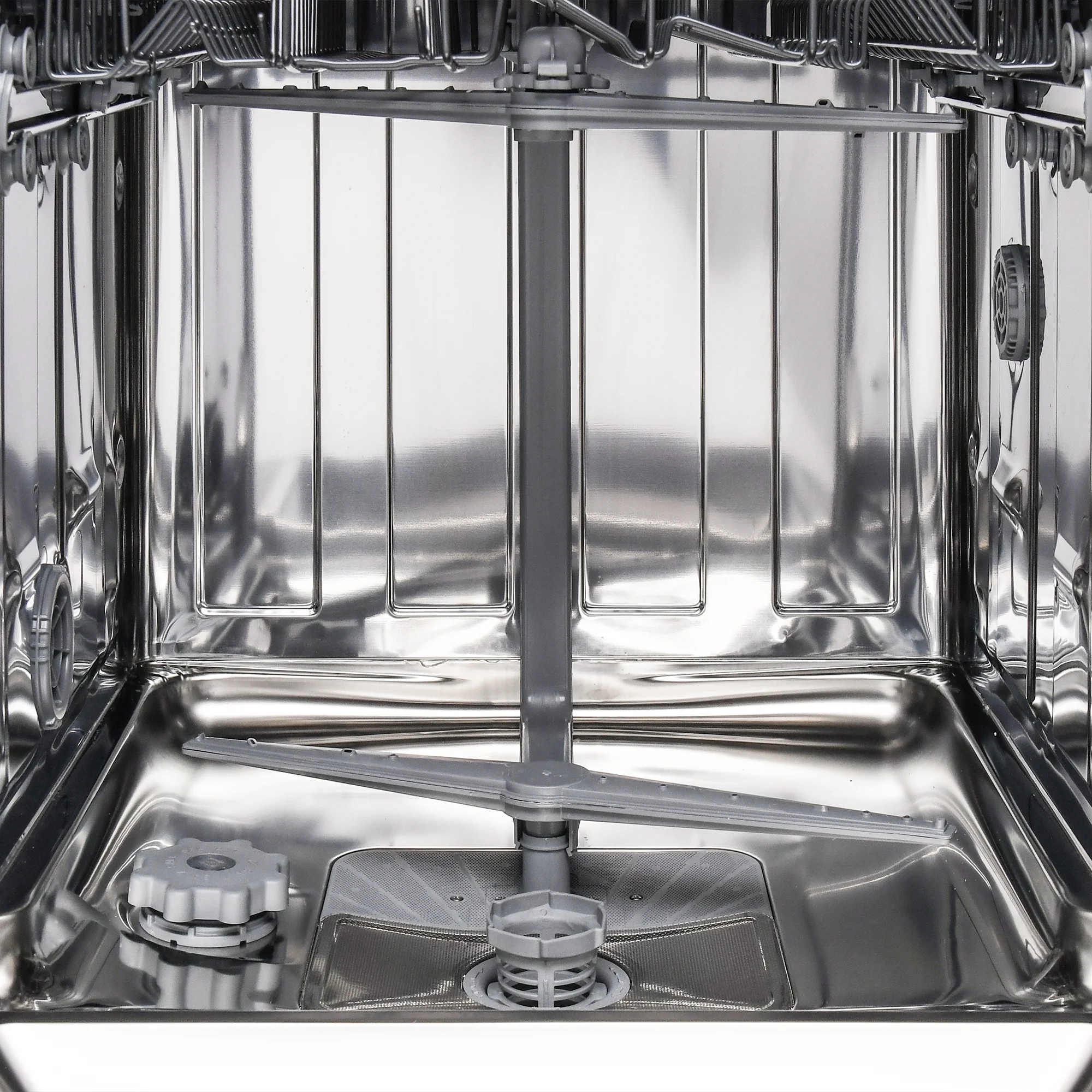 Magic Chef 24 in. White Front Control Built-in Stainless Steel Tall Tub Dishwasher in White