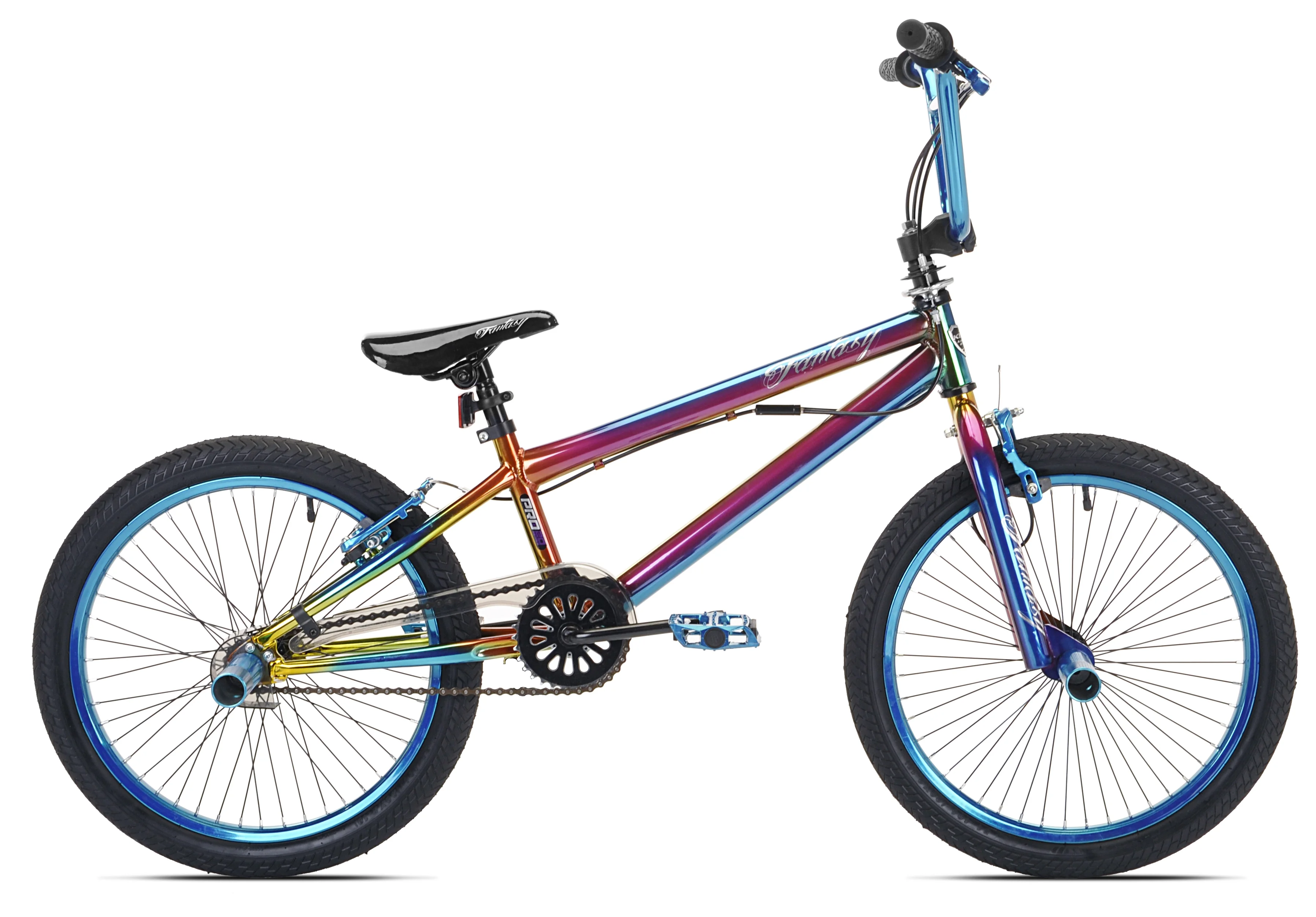 Bicycles 20-inch Girl's Fantasy BMX Bicycle, Multicolor Iridescent