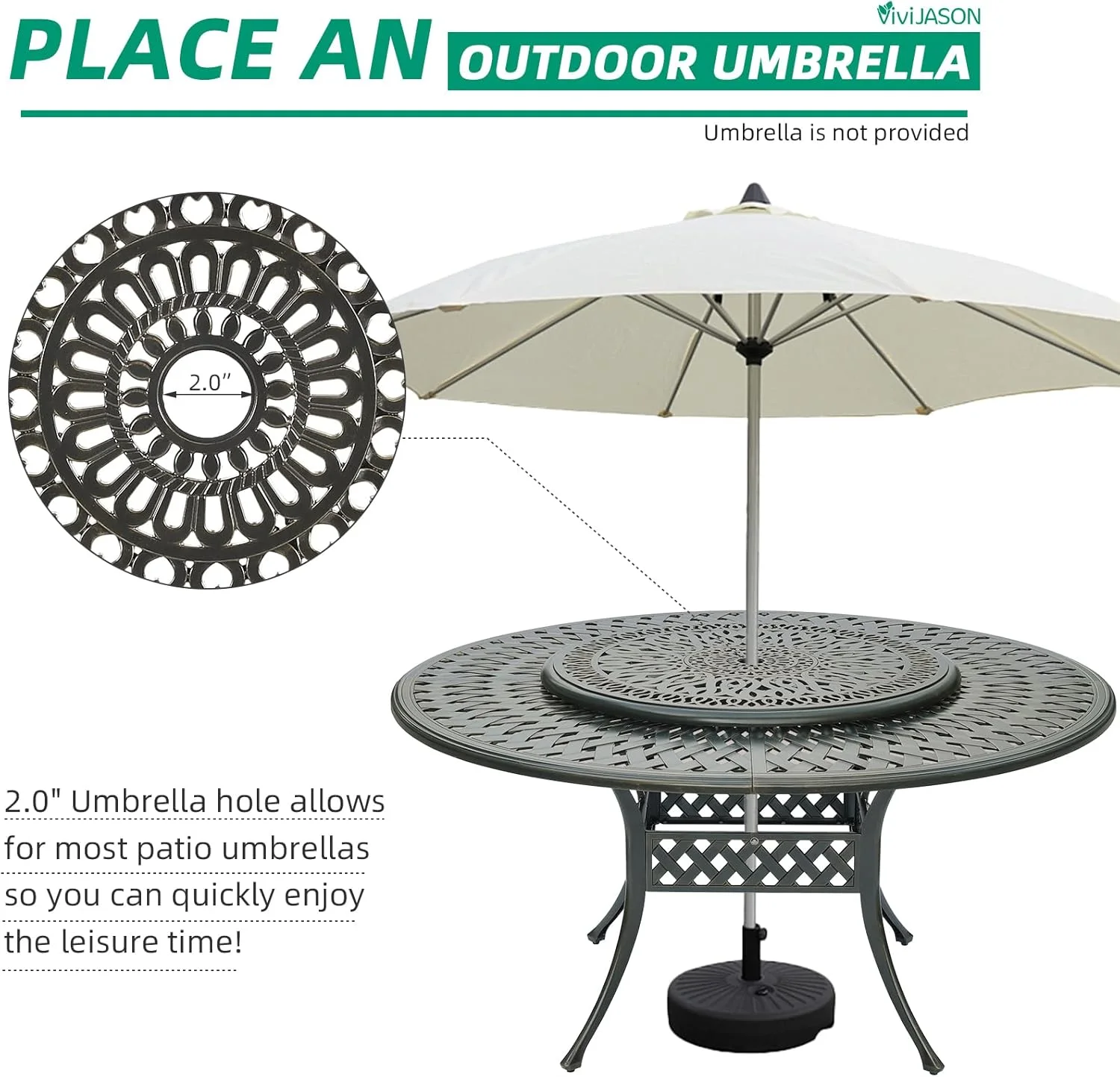 VIVIJASON Outdoor 61