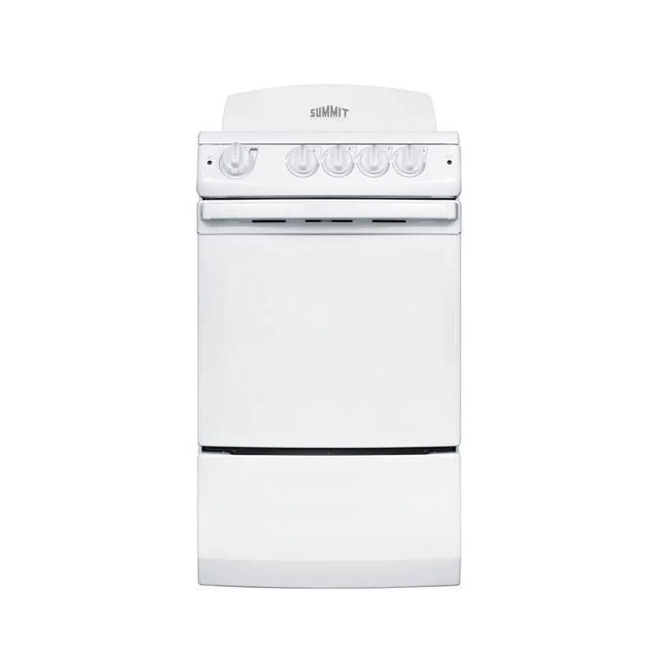 Summit RE203W 20 in. Wide Electric Range, White with Coil Elements - Replaces RE201W