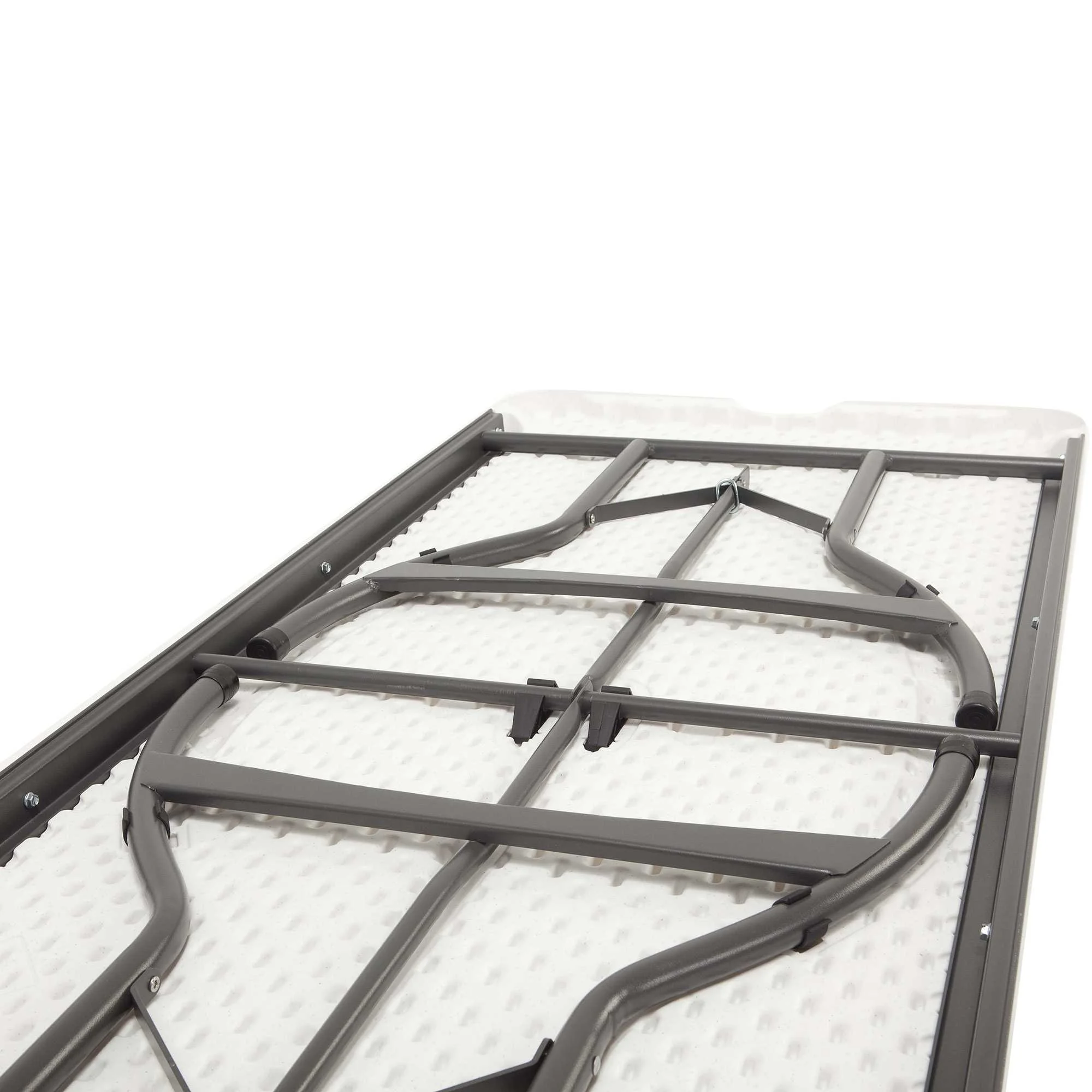 Lifetime 6 Foot Rectangle Folding Table, Indoor/Outdoor Commercial Grade, Black (280350)